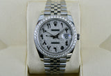 Rolex Datejust 41 Stainless 1.50 Diamond Bezel & Diamond Dial ref. 126300