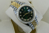 Rolex Datejust 41 Steell and 18K ref 126333 3.80 Diamond Bezel