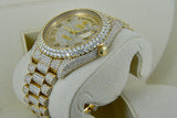 Rolex Day Date II 218238 Bust Down Diamond Watch 41mm