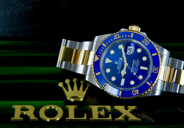 Rolex Submariner 126613lb Two-Tone Blue 41mm – Zeidman's