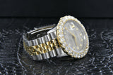 Rolex Datejust 36mm Two Tone Ref. 16233 7.00 TCW Diamond Bezel