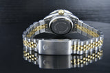Rolex Datejust 26mm Two Tone 18k and Steel w/ Black MOP Diamond Dial 69173