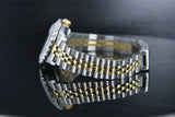 Rolex Datejust 26mm Two Tone 18k and Steel w/ Black MOP Diamond Dial 69173