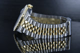 Rolex Datejust 36mm 18k Gold & Steel w/ Black Mother of Pearl Diamond Dial 1601
