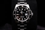 ROLEX SUBMARINER DATE 41MM OYSTERSTEEL BLACK DIAL BLACK CERAMIC BEZEL OYSTER BRACELET 126610LN