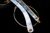 CARTIER PREMIÈRE DE CARTIER CT0464S-007 WHITE BUFFALO HORN SUNGLASSES 55MM GOLD