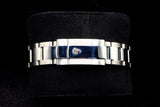 ROLEX MILGAUSS 40MM STAINLESS STEEL BLACK DIAL GREEN SAPPHIRE CRYSTAL OYSTER BRACELET 116400GV
