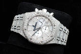 AUDEMARS PIGUET ROYAL OAK CHRONOGRAPH 41MM STAINLESS STEEL FULL CUSTOM DIAMOND 26320ST