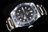TUDOR BLACK BAY FIFTY-EIGHT 39MM STAINLESS STEEL NAVY BLUE DIAL BLUE BEZEL STEEL BRACELET M79030B-0001
