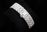 AUDEMARS PIGUET ROYAL OAK SELFWINDING 41MM STAINLESS STEEL FULL CUSTOM DIAMOND 15400ST