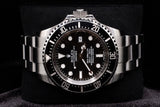 ROLEX SEA-DWELLER DEEPSEA 44MM STAINLESS STEEL BLACK DIAL CERAMIC BEZEL OYSTER BRACELET 116660