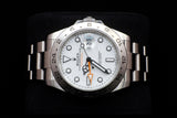 ROLEX EXPLORER II 42MM STAINLESS STEEL WHITE POLAR DIAL OYSTER BRACELET 226570 2025