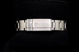ROLEX OYSTER PERPETUAL 31MM OYSTERSTEEL BLUE STICK DIAL SMOOTH BEZEL OYSTER BRACELET 277200