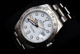 ROLEX EXPLORER II 42MM STAINLESS STEEL WHITE POLAR DIAL OYSTER BRACELET 226570 2025