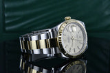 Rolex Datejust 126333 Golden Fluted Motif Index Steel & 18K Yellow Gold