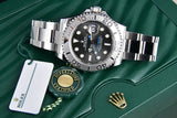 Rolex Yacht-Master 40 Slate Dial Platinum Bezel Stainless 126622 Complete