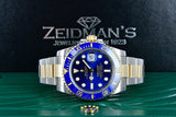 2016 Rolex Submariner 116613LB Steel & 18K  Gold Oyster Bracelet with Blue Bezel