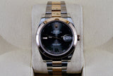 Rolex Datejust 41 Wimbledon Slate Dial Two Tone 126301 Box Papers 2020