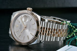 Rolex Datejust 41mm 126331 Jubilee 18K Rose Gold & Steel w/ Sun Dust Stick Dial 