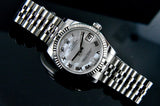 Rolex Datejust 31mm 178274 White Mother Of Pearl w/ Diamond 6