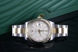 ROLEX 41mm 18K Gold & Stainless Steel DateJust II Ivory Index 116333