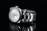 Rolex Datejust 36mm Steel Silver Roman Dial Automatic Watch 116234