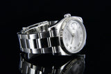 Rolex Datejust 36mm Steel Silver Roman Dial Automatic Watch 116234