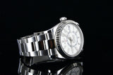 ROLEX SKY-DWELLER 326934 18K & STEEL WHITE DIAL