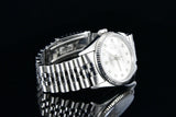 1991 Rolex Datejust 36mm Factory Diamond Dial 18K Fluted Bezel ref.16234