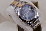 Rolex Datejust 41 Wimbledon Slate Dial Two Tone 126301 Box Papers 2020