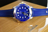 Omega Seamaster Diver 300M Two Tone 42 mm Blue Watch 210.22.42.20.03.001