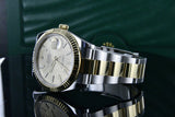 Rolex Datejust 126333 Golden Fluted Motif Index Steel & 18K Yellow Gold