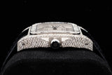 CARTIER SANTOS 100 XL ICED OUT 15.76 CTW CUSTOM DIAMOND WATCH W20073X8