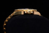 ROLEX GMT-MASTER II 40MM 18K YELLOW GOLD BLACK DIAL GREY & BLACK CERAMIC BEZEL ZOMBIE JUBILEE 126718GRNR
