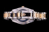 ROLEX DATEJUST 41MM 18K EVEROSE GOLD & STEEL WIMBLEDON SLATE ROMAN DIAL OYSTER 126301