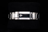 ROLEX DATEJUST TURN-O-GRAPH 36MM STAINLESS STEEL & 18K WHITE GOLD WHITE STICK DIAL OYSTER BRACELET 116264