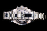 ROLEX YACHT-MASTER II 44MM STAINLESS STEEL WHITE DIAL BLUE CERAMIC BEZEL OYSTER 116680
