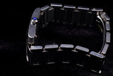 CARTIER TANK FRANÇAISE LARGE STAINLESS STEEL SILVER ROMAN DIAL DATE W51002Q3