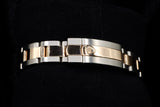 ROLEX LADY-DATEJUST 26MM OYSTERSTEEL & 18K EVEROSE GOLD BLACK DIAMOND DIAL FLUTED BEZEL JUBILEE BRACELET 179171 (Copy)