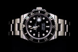 ROLEX SUBMARINER DATE 41MM OYSTERSTEEL BLACK DIAL BLACK CERAMIC BEZEL OYSTER BRACELET 126610LN
