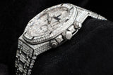 AUDEMARS PIGUET ROYAL OAK CHRONOGRAPH 41MM STAINLESS STEEL FULL CUSTOM DIAMOND 26320ST