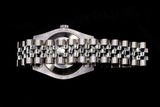 ROLEX DATEJUST 31MM STAINLESS STEEL BLACK DIAMOND DIAL JUBILEE 178274