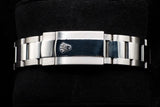 ROLEX DATEJUST 41MM OYSTERSTEEL WIMBLEDON DIAL SMOOTH BEZEL OYSTER BRACELET 126300