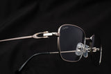 CARTIER OPEN C WIRES CT0519S-001 FULL RIM PHOTOCHROMIC LENSES SUNGLASSES 54MM SILVER-TONE