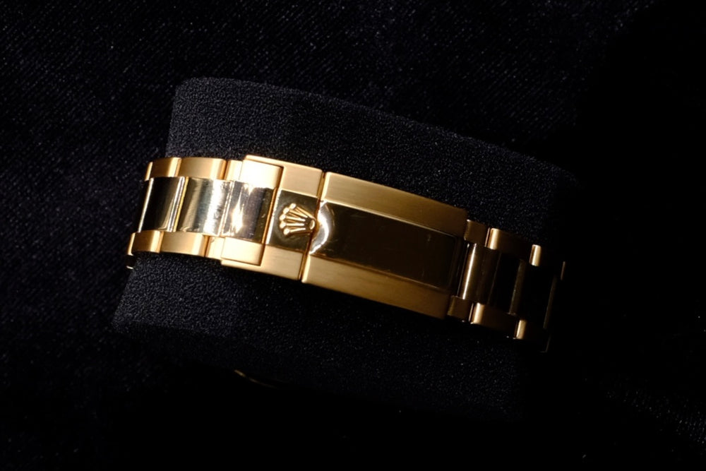 Y∞様 ROLEX DAYTONA COSMOGRAPH 40MM 18K YELLOW GOLD BLUE PURPLE DIAL