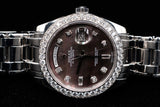 ROLEX DAY-DATE MASTERPIECE 39MM PLATINUM TAHITIAN MOTHER OF PEARL DIAMOND DIAL 18946