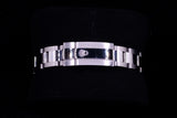 ROLEX DATEJUST 31MM STAINLESS STEEL FACTORY DIAMOND BEZEL GREY DIAMOND DIAL OYSTER BRACELET 278384RBR