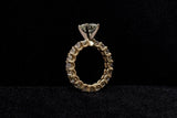 14K YELLOW GOLD 3.54 CTW LADIES DIAMOND RING