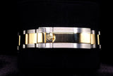 ROLEX SUBMARINER DATE 40MM TWO-TONE STAINLESS STEEL & 18K YELLOW GOLD BLACK DIAL BLACK BEZEL OYSTER BRACELET 16613LN