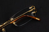 CARTIER BIG C CT0092O-001 RIMLESS EYEGLASSES 53MM GOLD-TONE